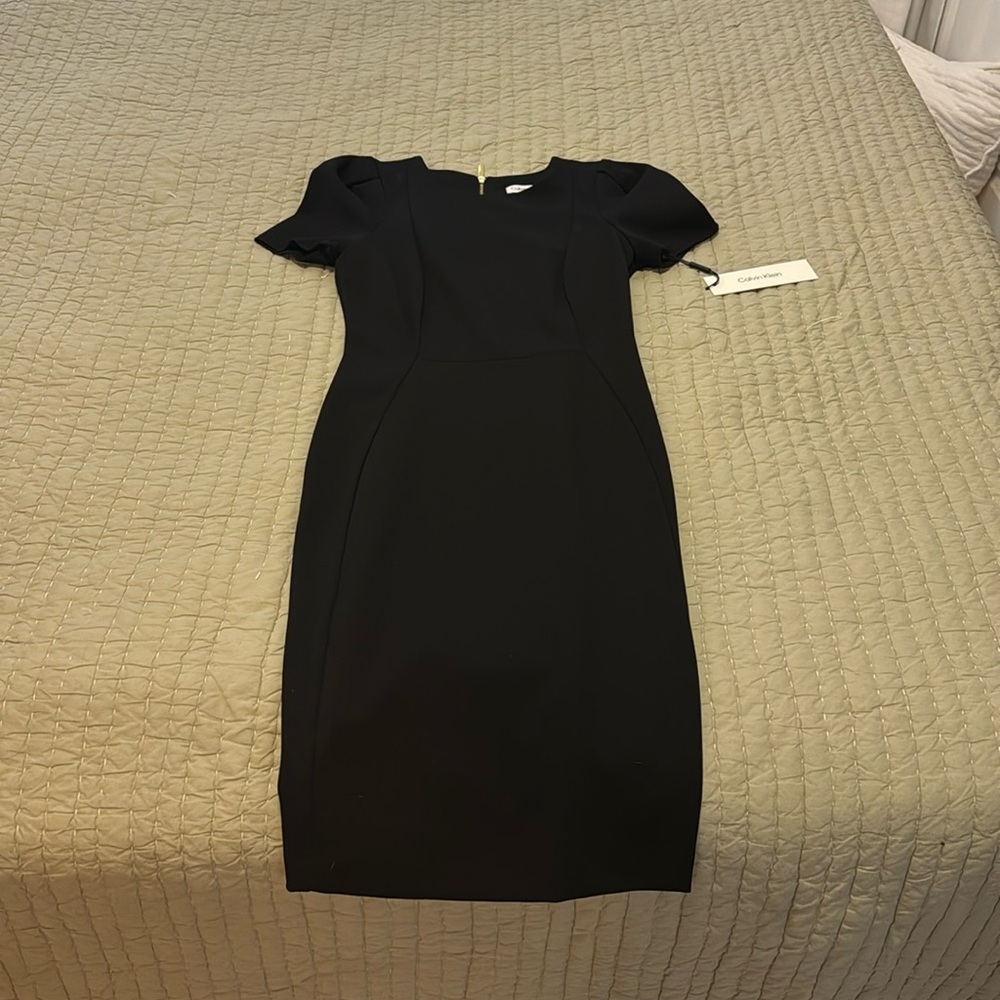 Women’s Calvin Klein Size 2 Black Business Dress